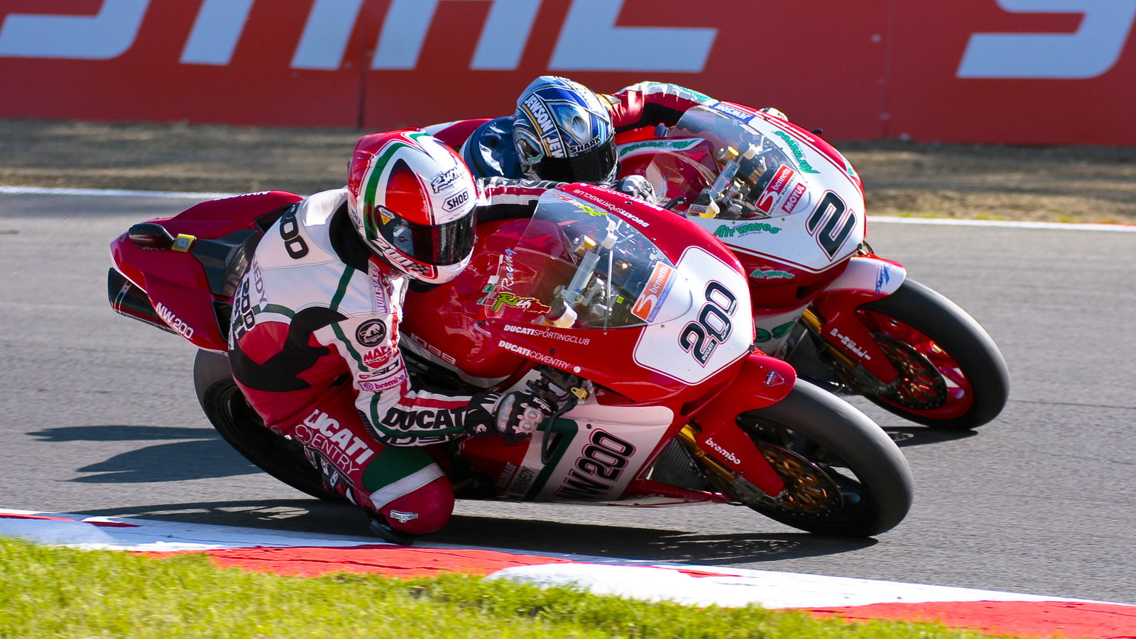200. Michael Rutter North West 200 Ducati. 2. Leon Camier Airwaves Ducati. Race 2.