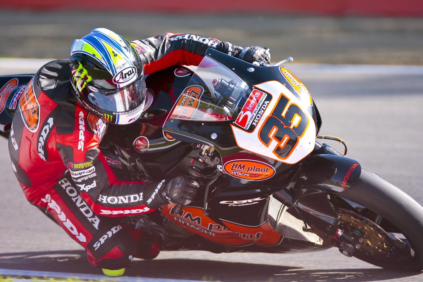 35. Cal Crutchlow HM Plant Honda. Race 2.