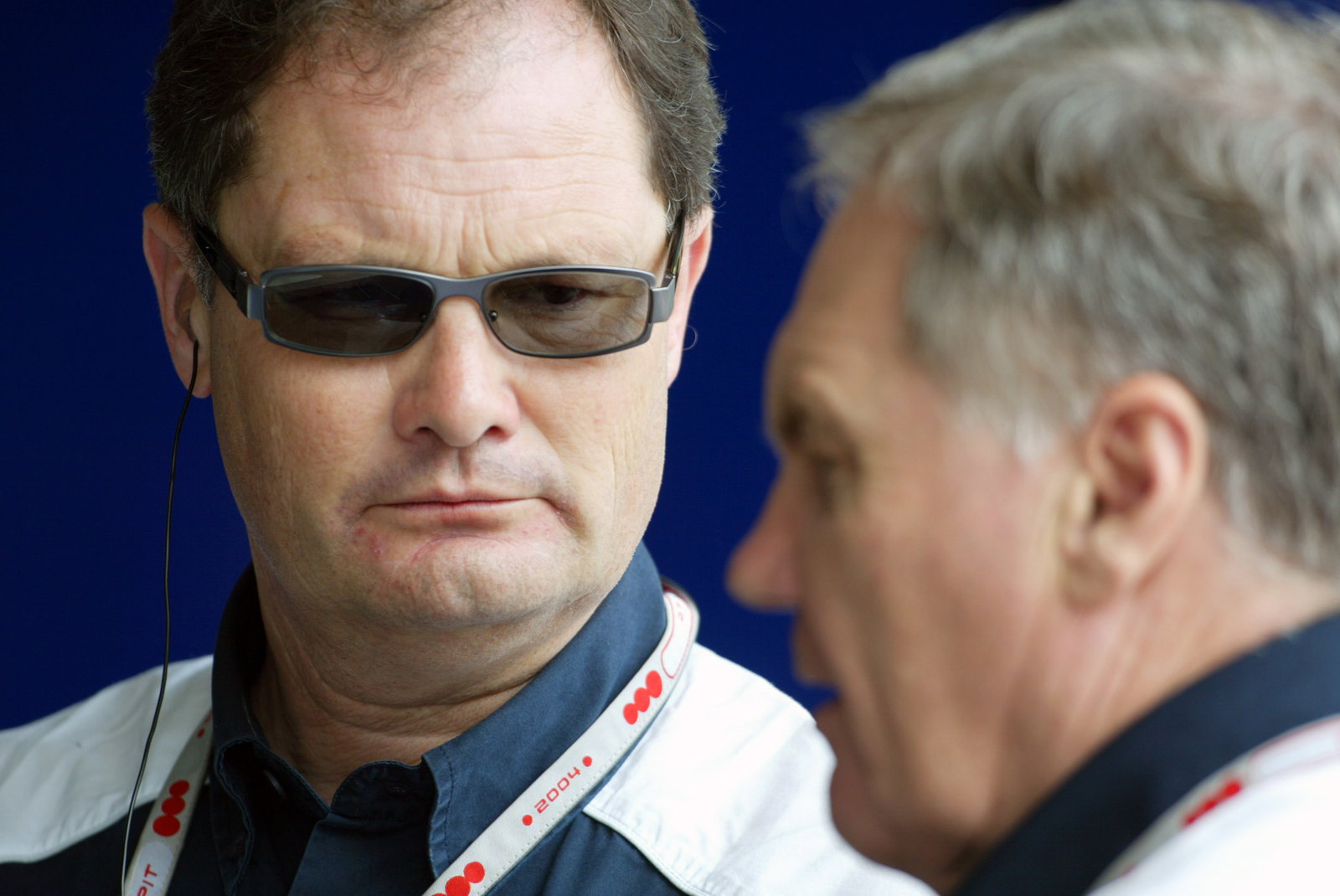 Frank Dernie and Patrick Head