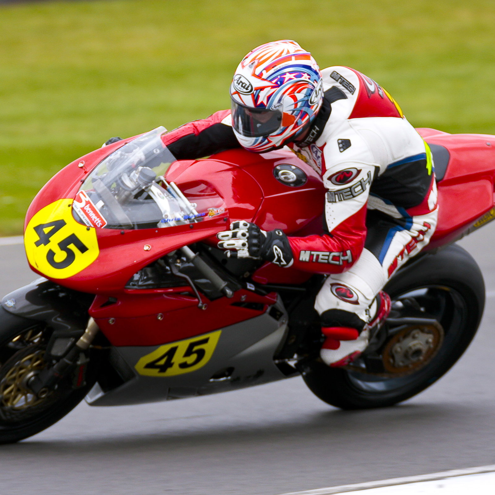 Sunday Free Practice 3. 45. Chris Burns STP MV Agusta