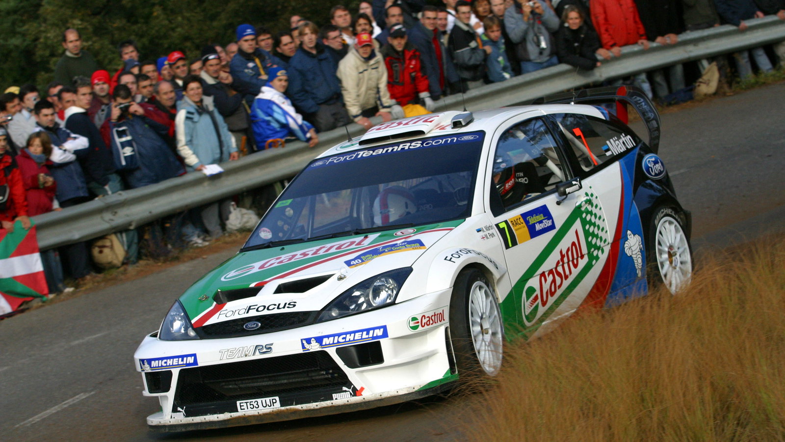 Markko Martin / Michael Park - Ford Focus RS WRC04, Rally Catalunya