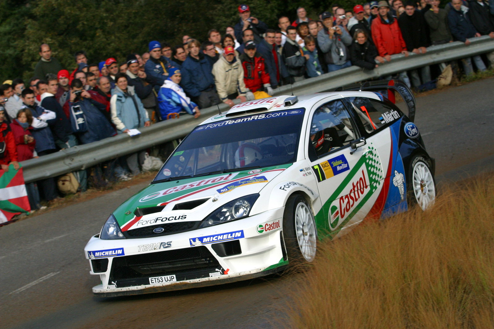 Markko Martin / Michael Park - Ford Focus RS WRC04, Rally Catalunya