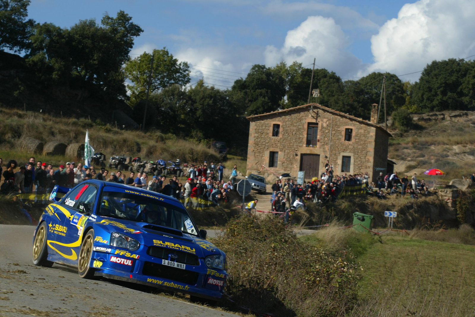 Stephane Sarrazin / Patrick Privato - Subaru Impreza First 03