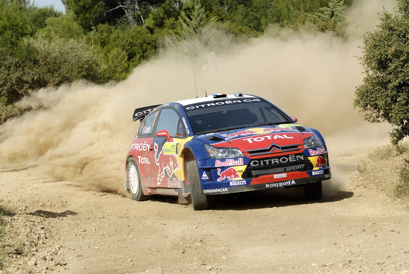 Sebastien Loeb (FRA) Daniel Elena (MON), Citroen C4, Citroen Total World Rally Team