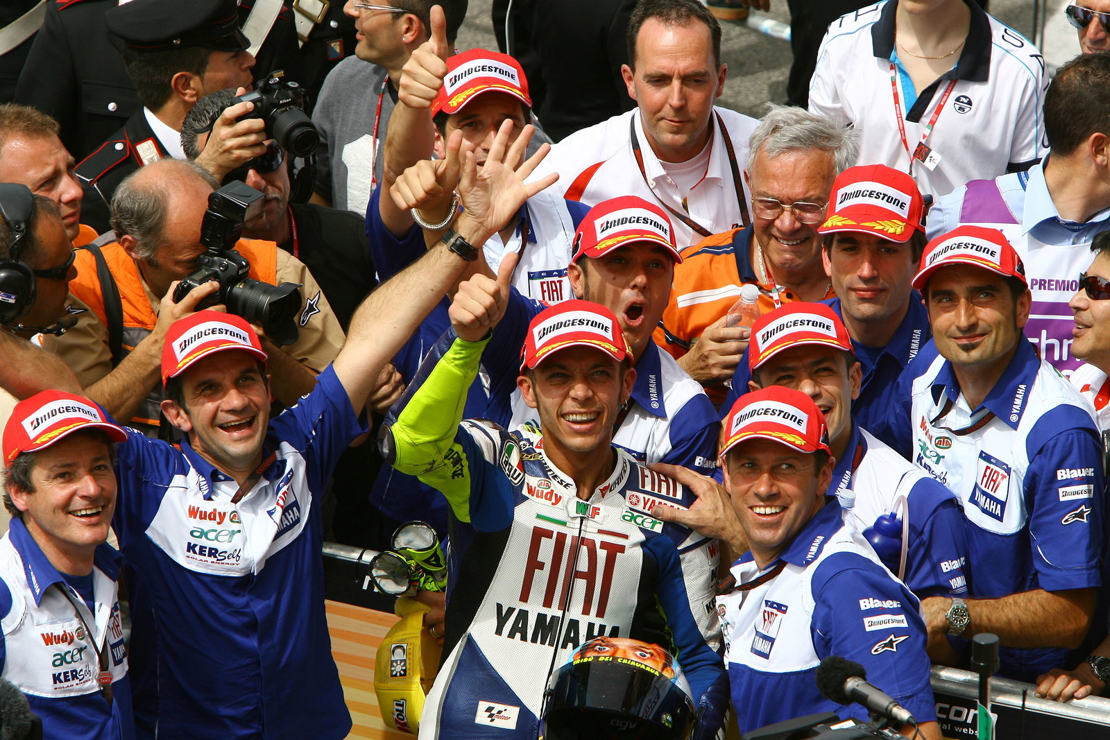 Rossi, Italian MotoGP Race 2008