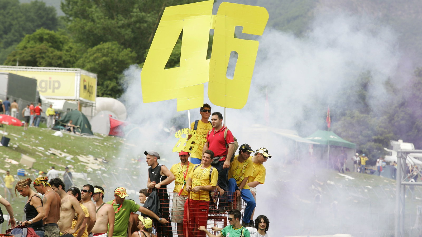 Rossi Fans, Italian Moto GP 2008