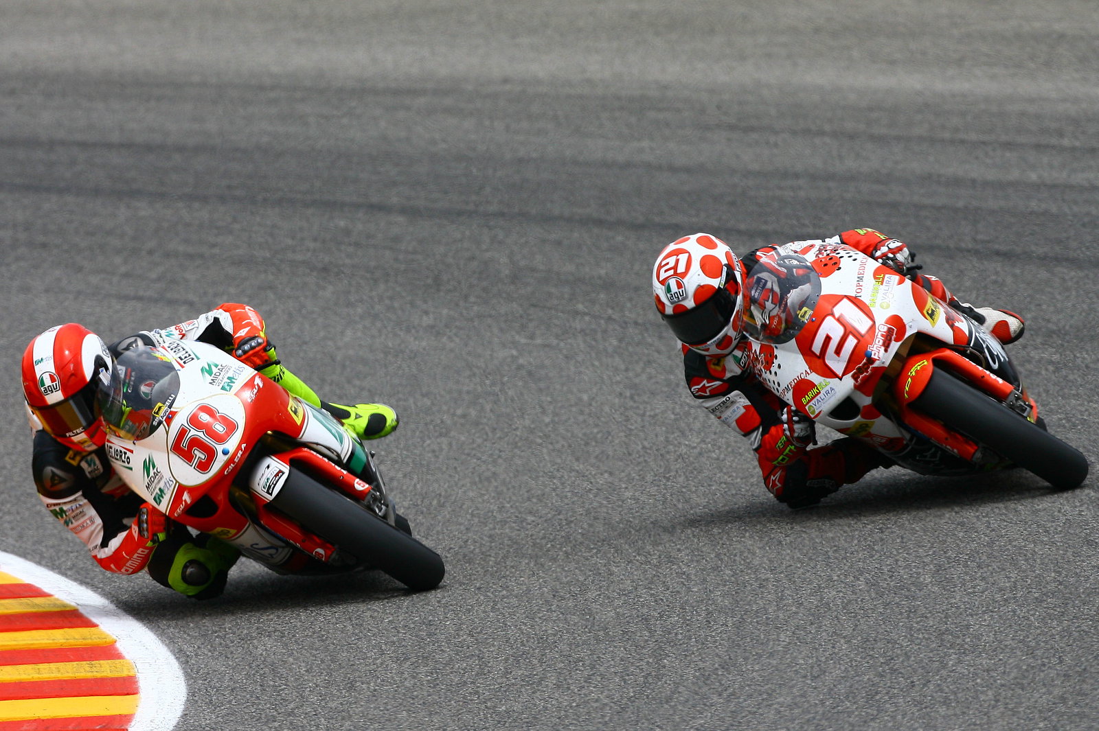 Simoncelli and Barbera, Italian 250GP 2008