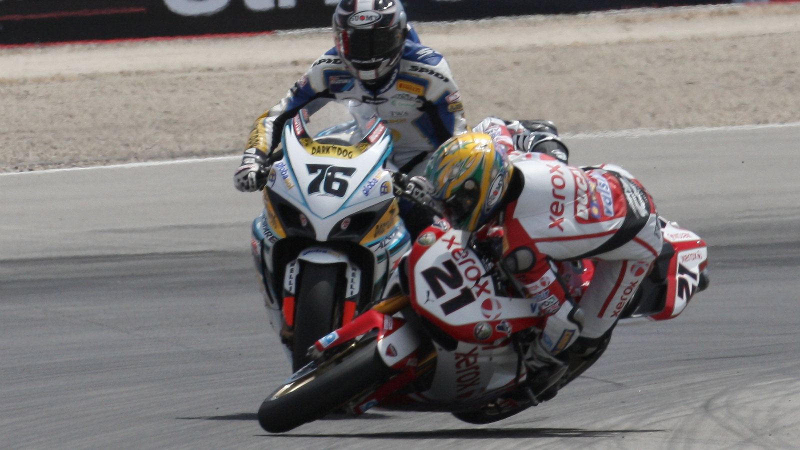 Bayliss, USA WSBK Race 1 2008