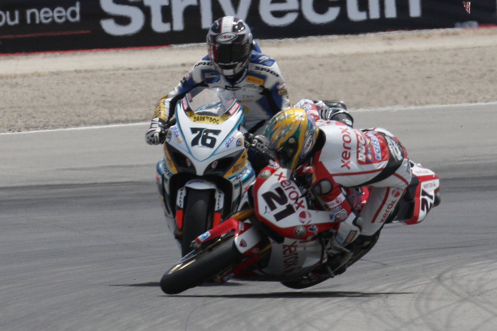 Bayliss, USA WSBK Race 1 2008