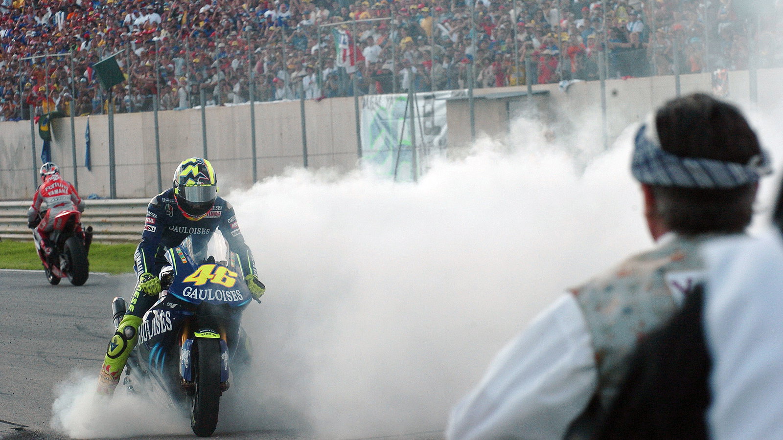 Rossi, Valencia MotoGP Race 2004