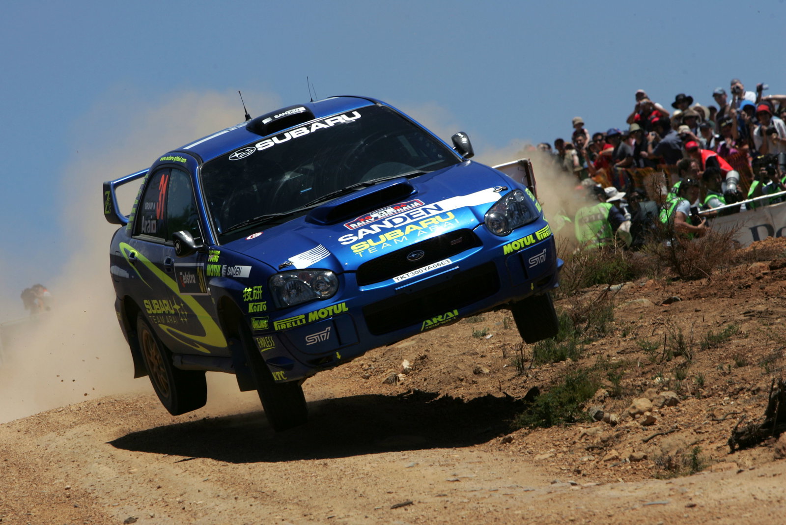 Toshi Arai / Tony Sircombe - Subaru Impreza WRX, Subaru Team Arai [PCWRC]