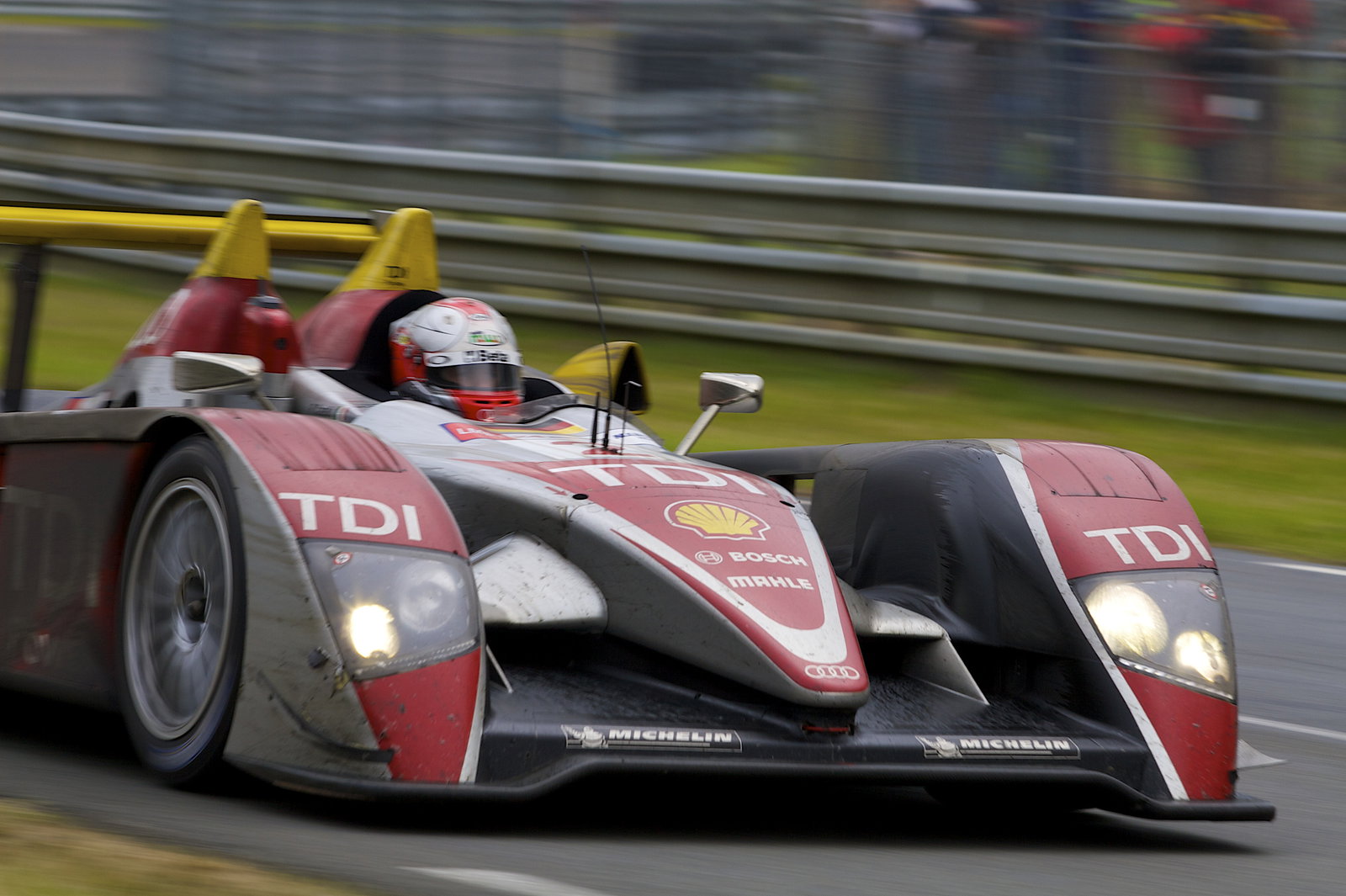 Capello, McNish, Kristensen Audi Sport North America Audi R10 TDi
