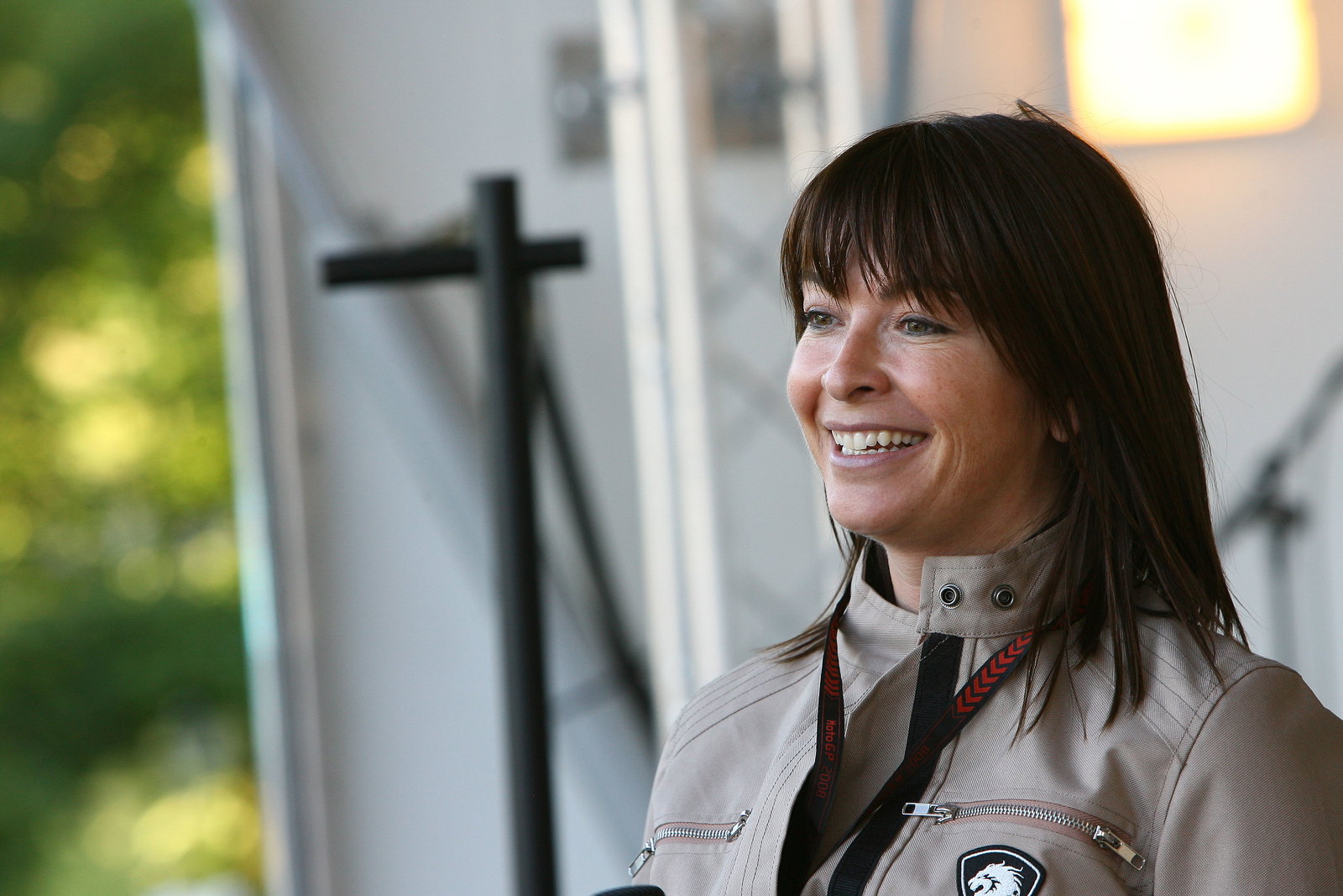 Suzy Perry, British MotoGP 2008