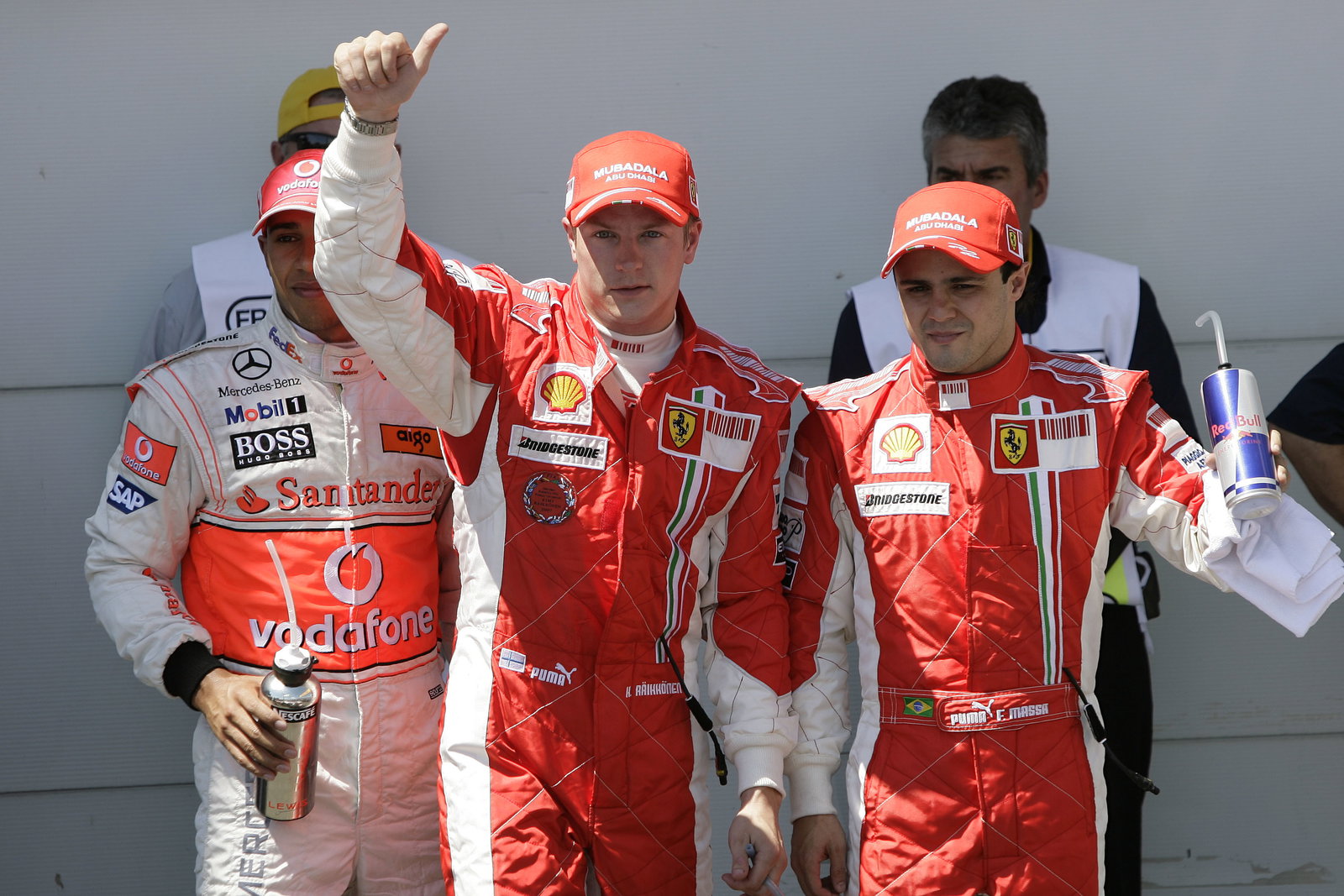 Kimi Raikkonen (FIN) Ferrari F2008, Position, French F1 Grand Prix, Magny Cours, France, 20th-22nd, 