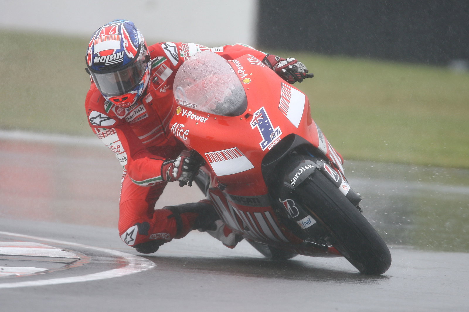 Stoner, British MotoGP 2008