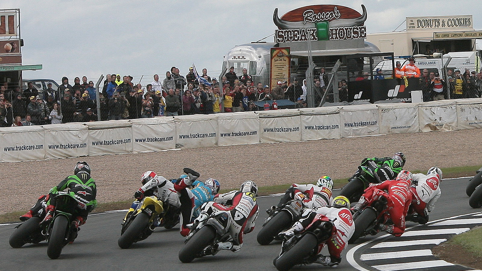 Toseland crash, British MotoGP 2008
