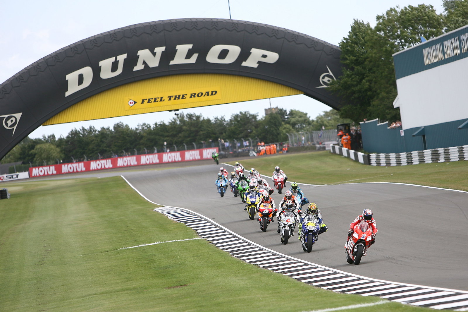 Stoner, Race Start, British MotoGP Race 2008