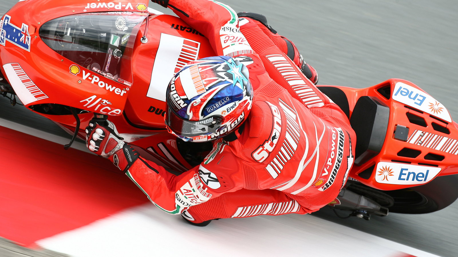 Stoner, German MotoGP 2008