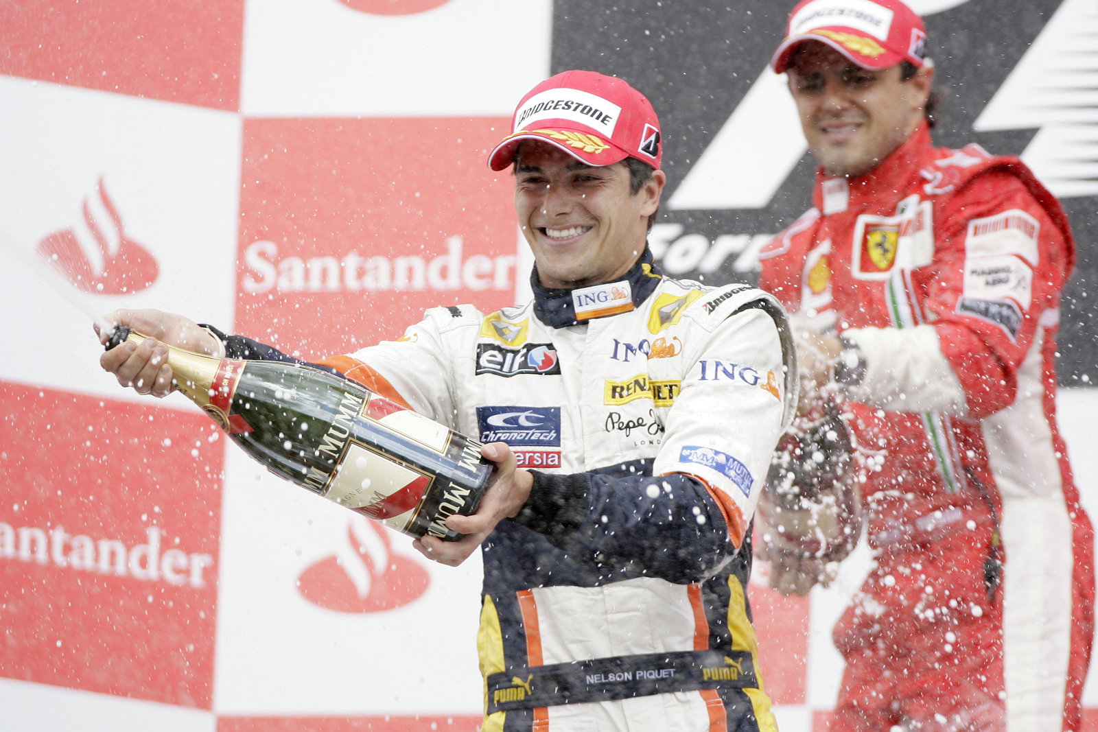 Nelson Piquet (BRA) Renault R28, German F1 Grand Prix, Hockenheim, 18th-20th, July, 2008