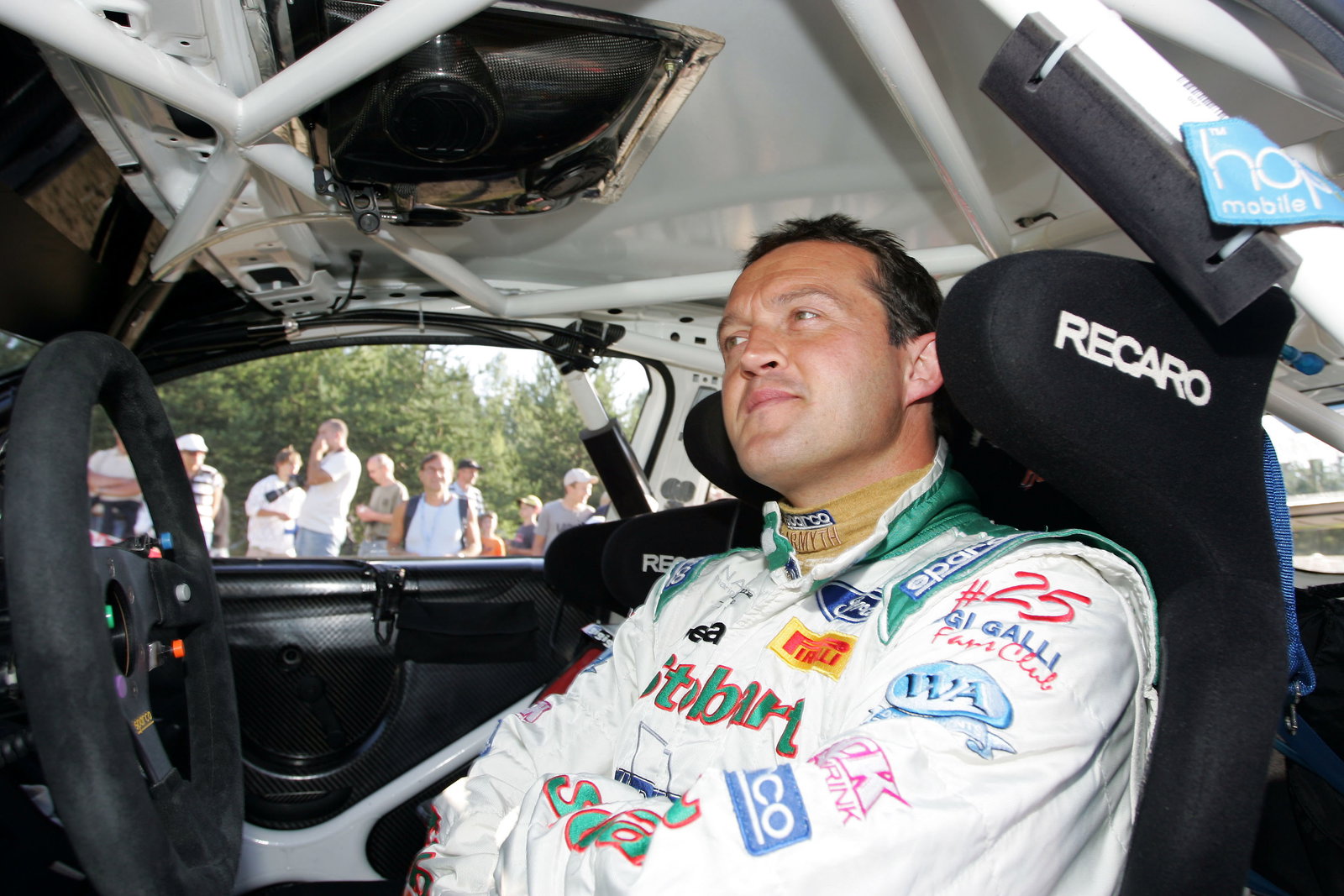 Gigi Galli (ITA), Ford Focus RS WRC07, Stobart WK M-Sport Ford Rally Team