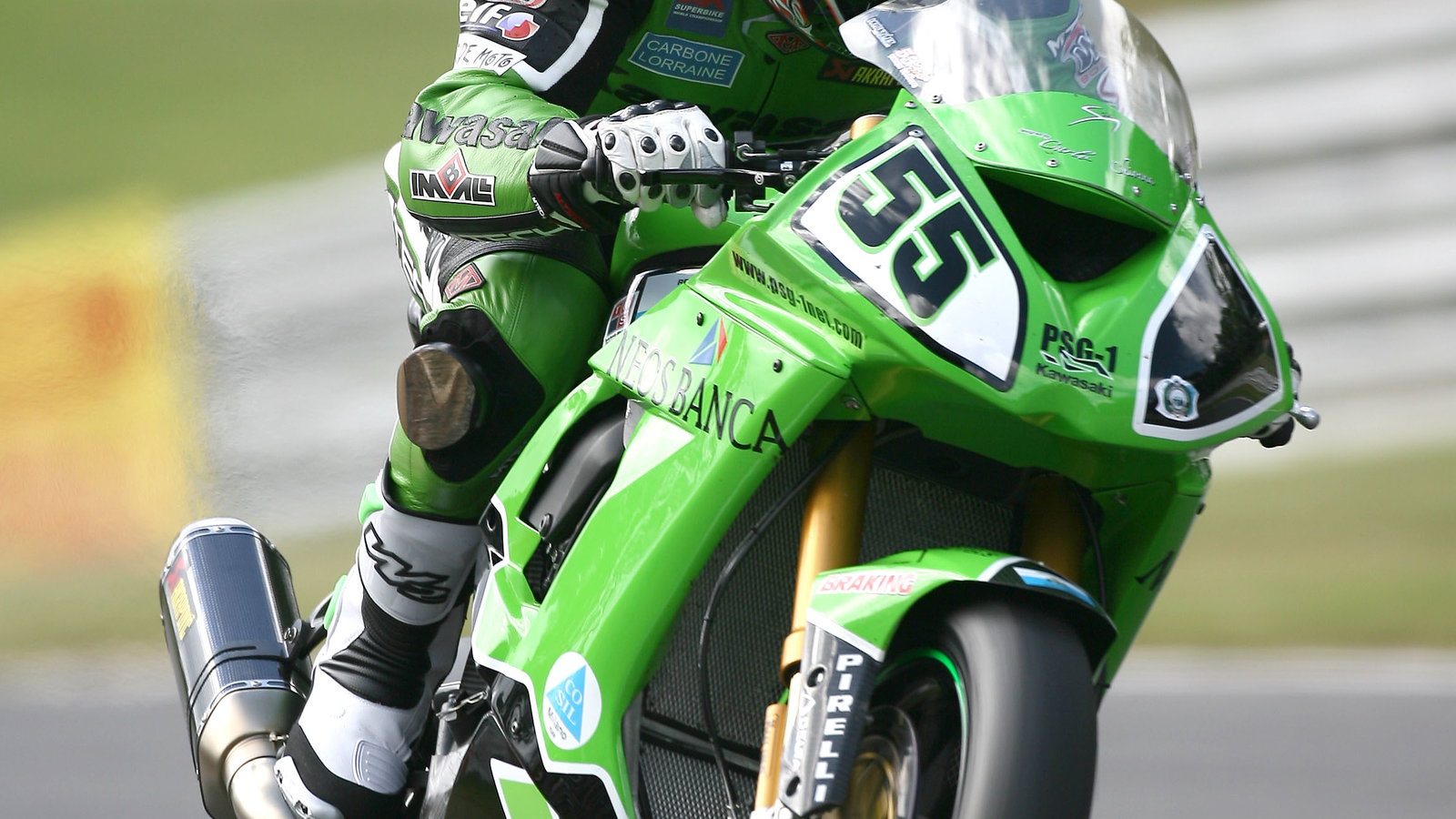 Laconi, British WSBK 2008
