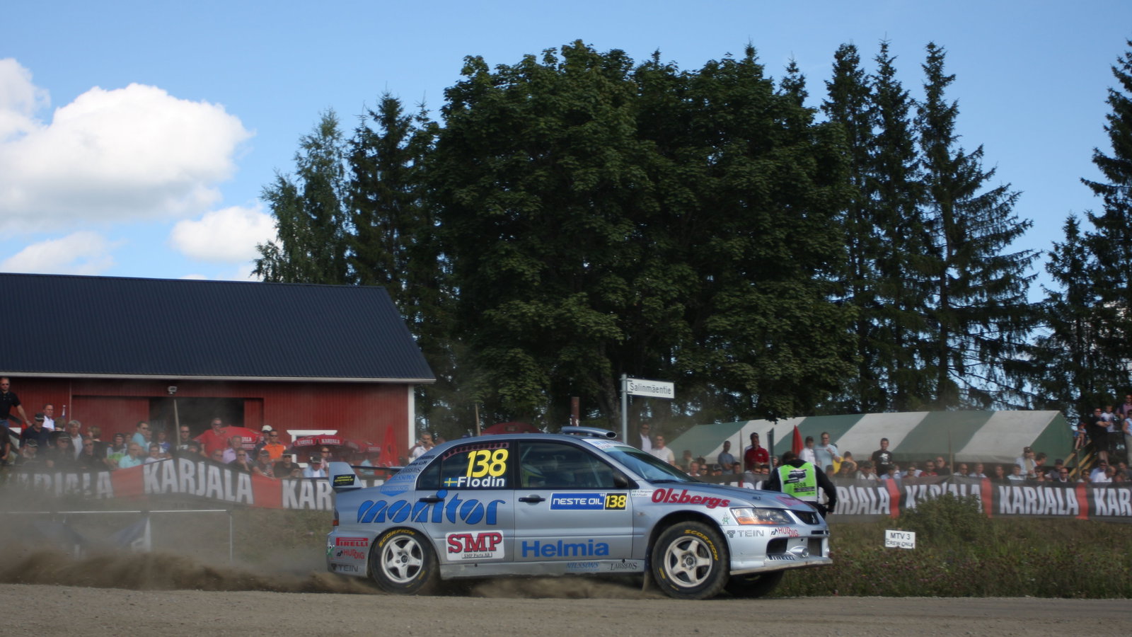 Patrick Flodin (SWE) Goran Bergsten (SWE), Mitsubishi Lancer Evo IX