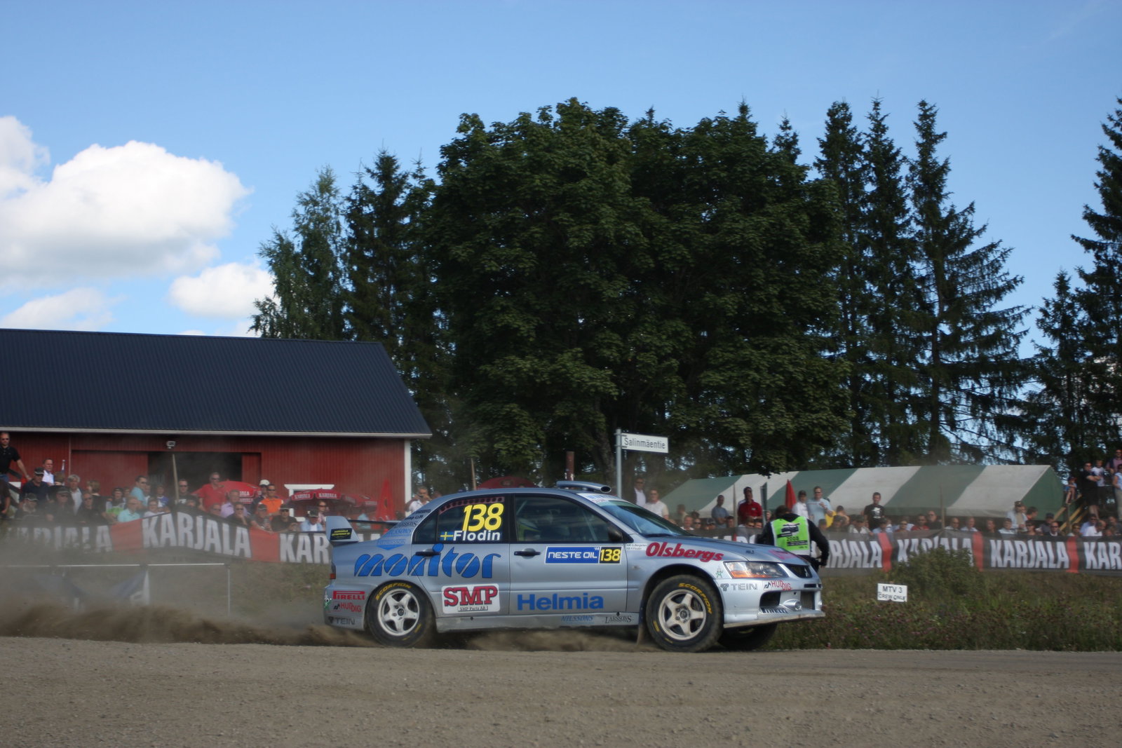 Patrick Flodin (SWE) Goran Bergsten (SWE), Mitsubishi Lancer Evo IX