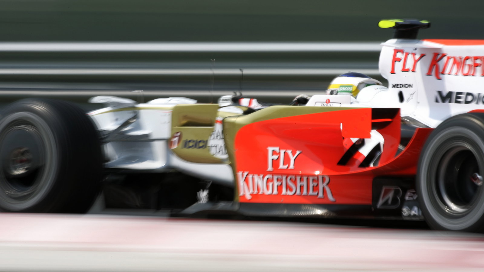 Giancarlo Fisichella (ITA) Force India VJM01, Hungarian F1, Hungaroring, 1st-3rd, August, 2008