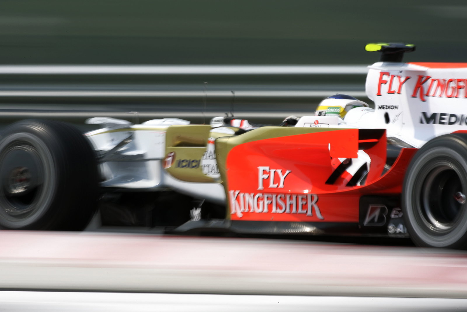 Giancarlo Fisichella (ITA) Force India VJM01, Hungarian F1, Hungaroring, 1st-3rd, August, 2008
