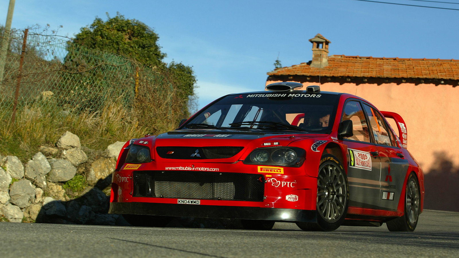 Harri Rovanpera / Risto Pietilainen - Mitsubishi Lancer WR05
