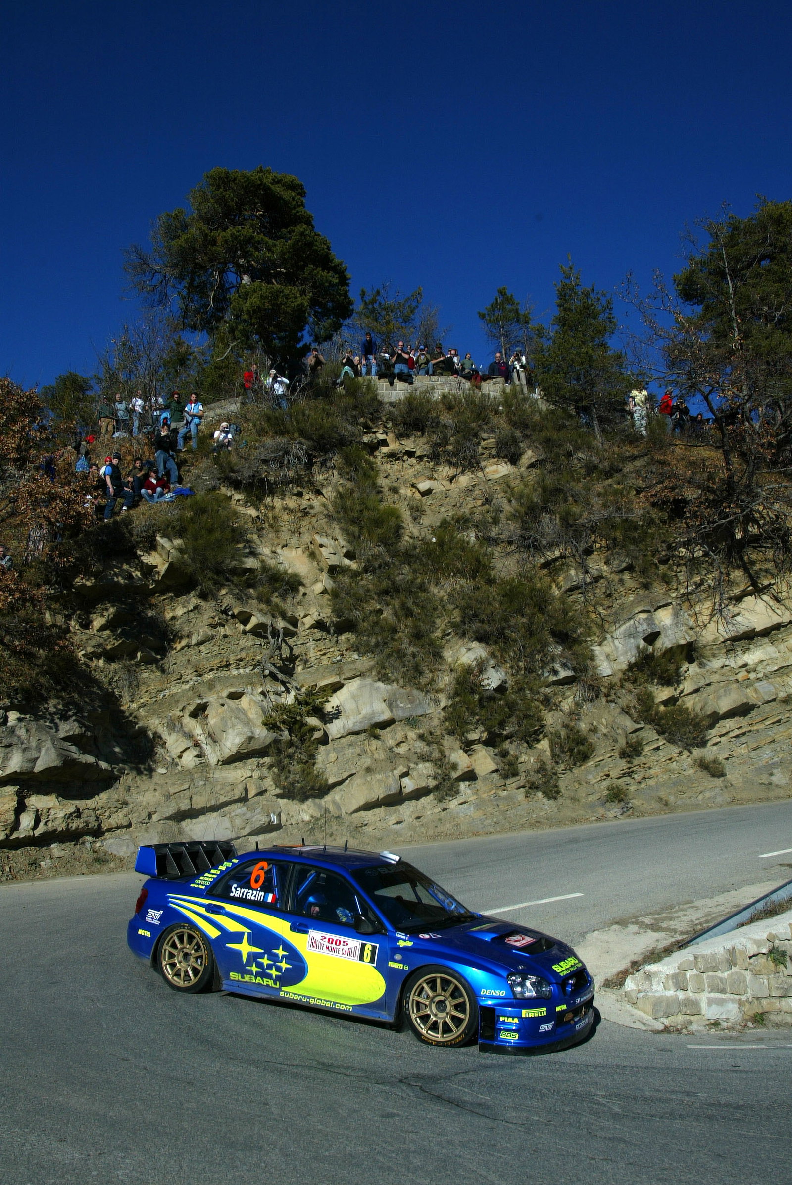 Stephane Sarrazin / Jacques Renucci - Subaru Impreza WRC04