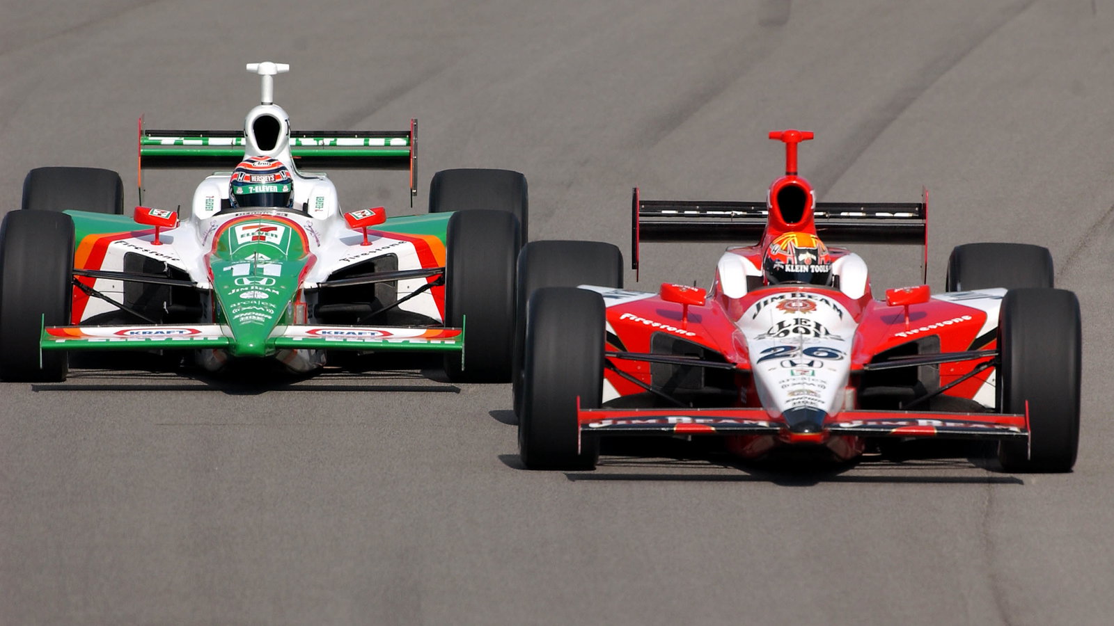 irl indycar series jan. 19-22, 2005
open test homestead-miami speedway
dan wheldon and tony kanna