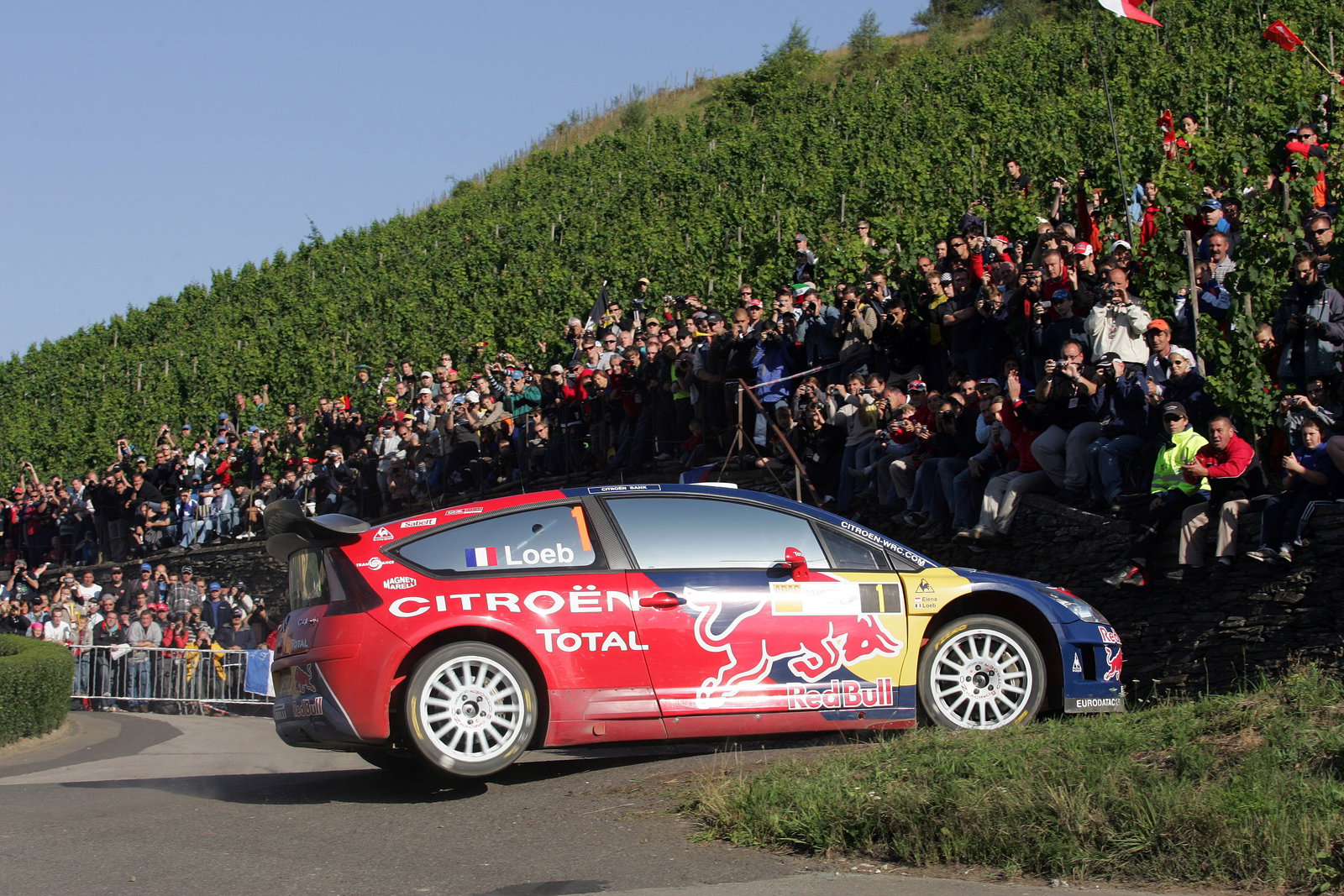 Sebatien Loeb(FRA) Daniel Elena(MC) Citroen C4, Citroen Total WRT