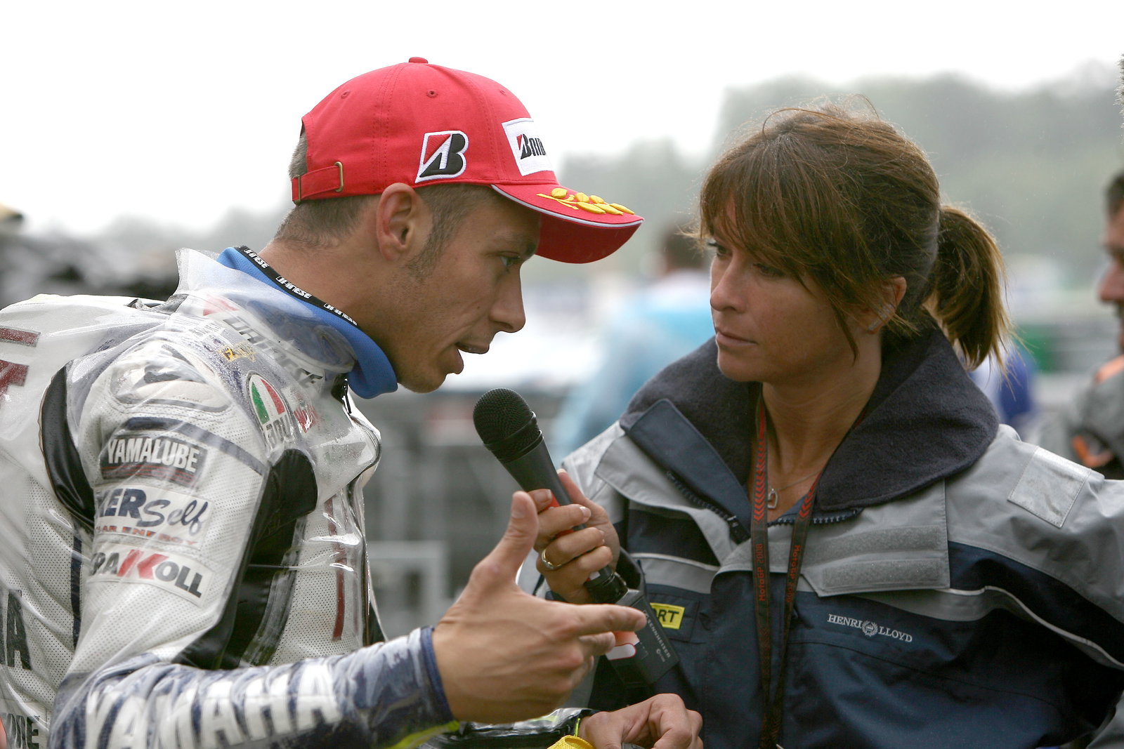 Rossi, Suzy Perry, Czech MotoGP 2008