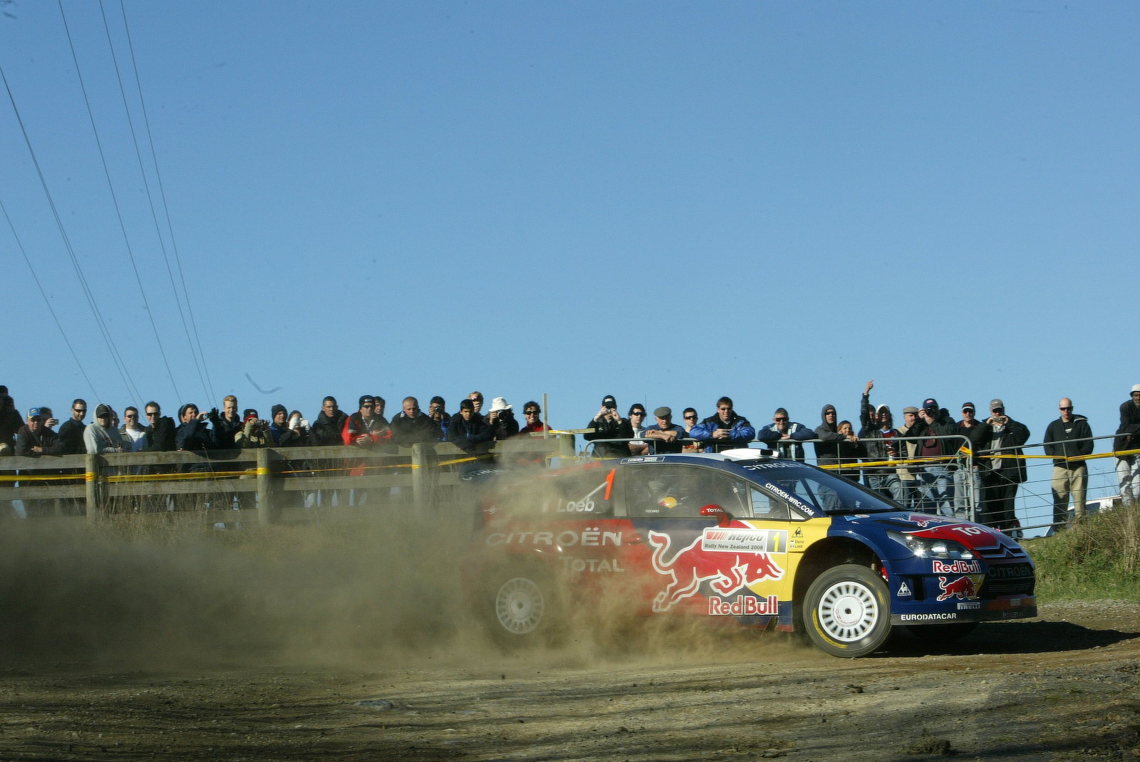 Sebastian Loeb (F) Daniel Elena (MC) Citroen C4 WRC