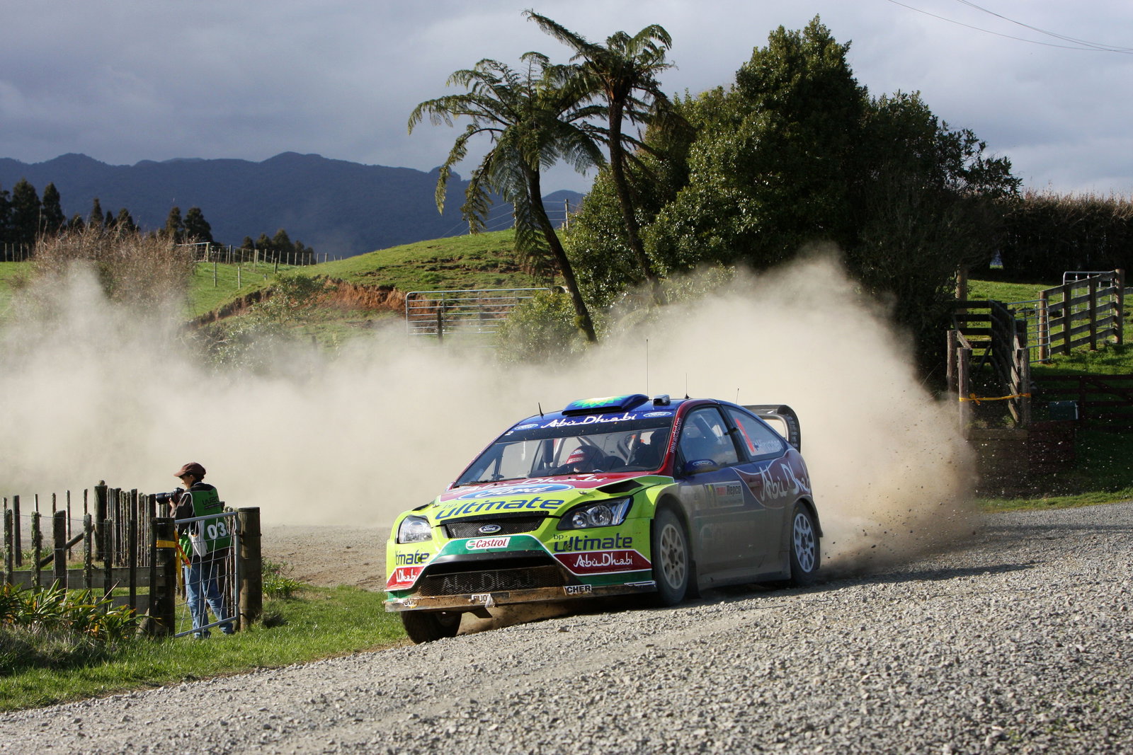 Mikko Hirvonen (FIN) Jarmo Lehtinen (FIN) Ford Focus RS WRC 07