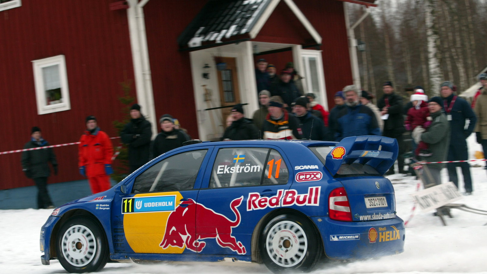 Mattias Ekstrom / Stefan Bergman - Skoda Fabia WRC