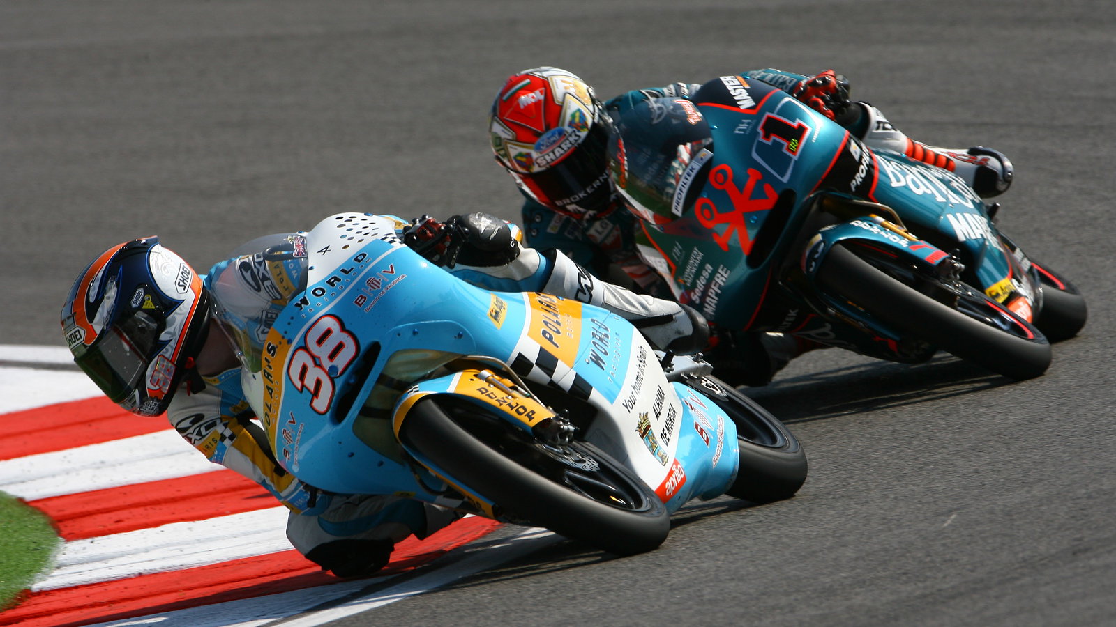 Smith, Talmacsi, San Marino 125GP Race 2008