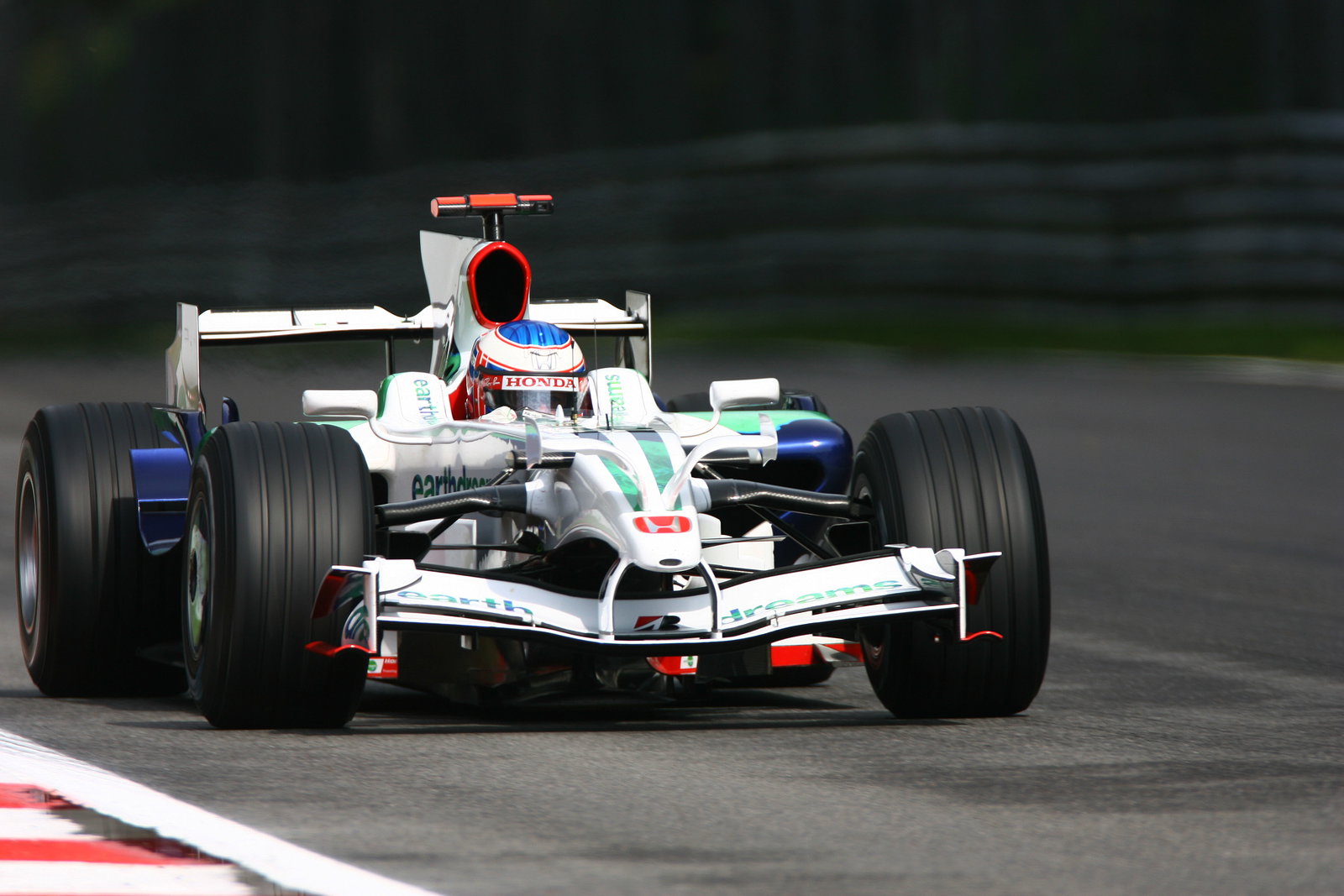 Jenson Button (GBR) Honda RA108, Italian F1 Grand Prix, Monza, 12th-14th, September, 2008