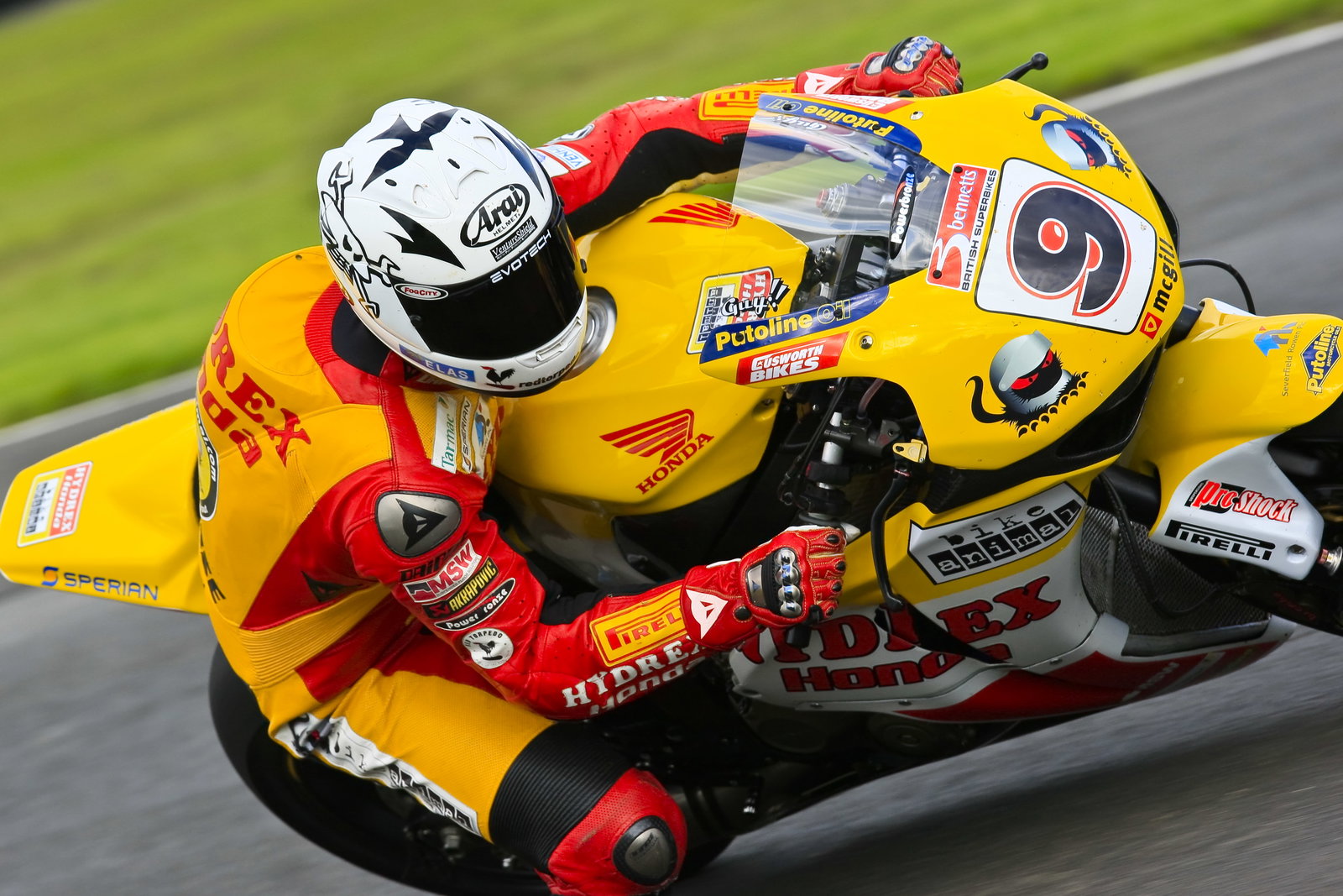 9. Guy Martin Hydrex-Bike Animal Honda, Honda CBR1000RR Fireblade