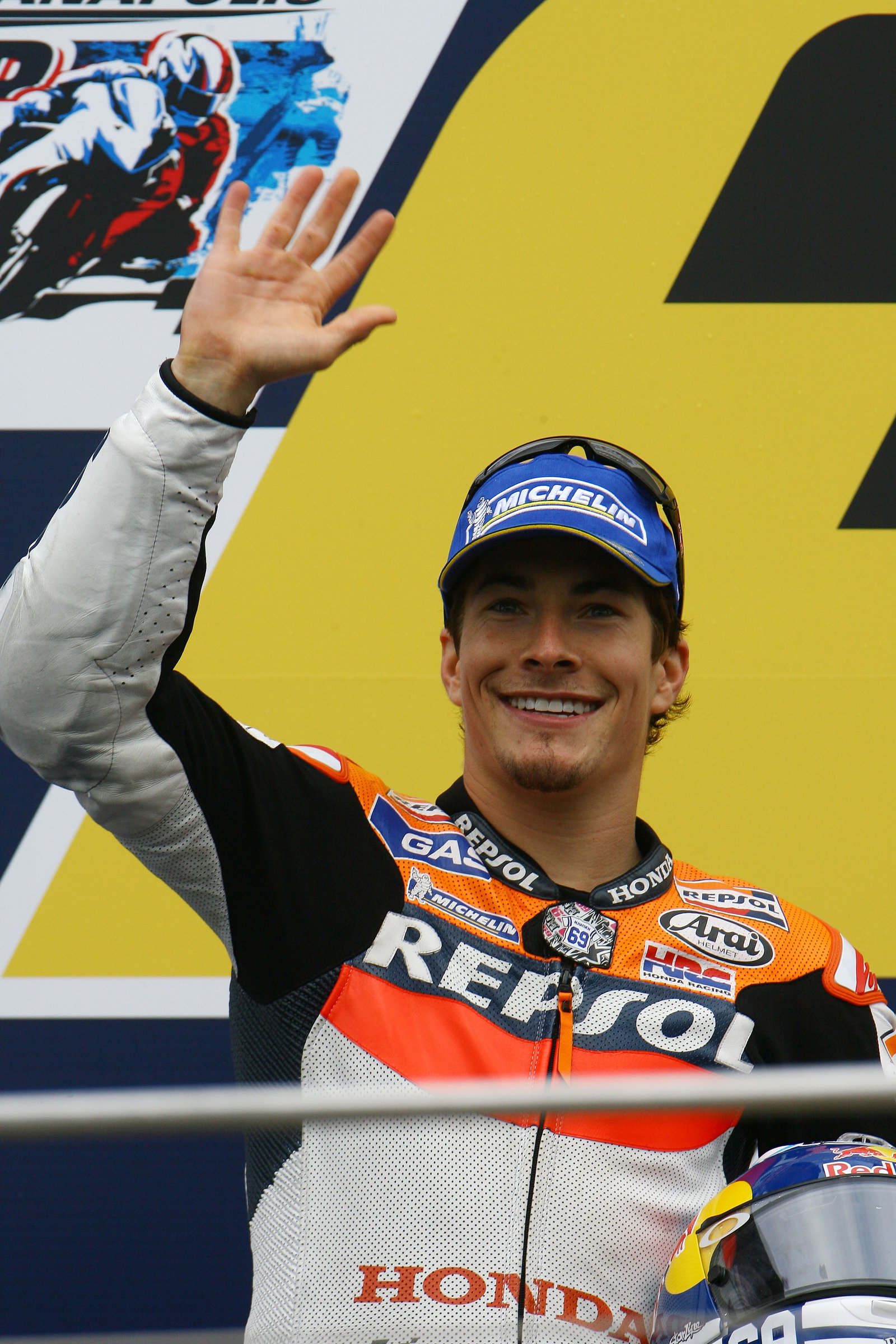Hayden, Indianapolis MotoGP Race 2008