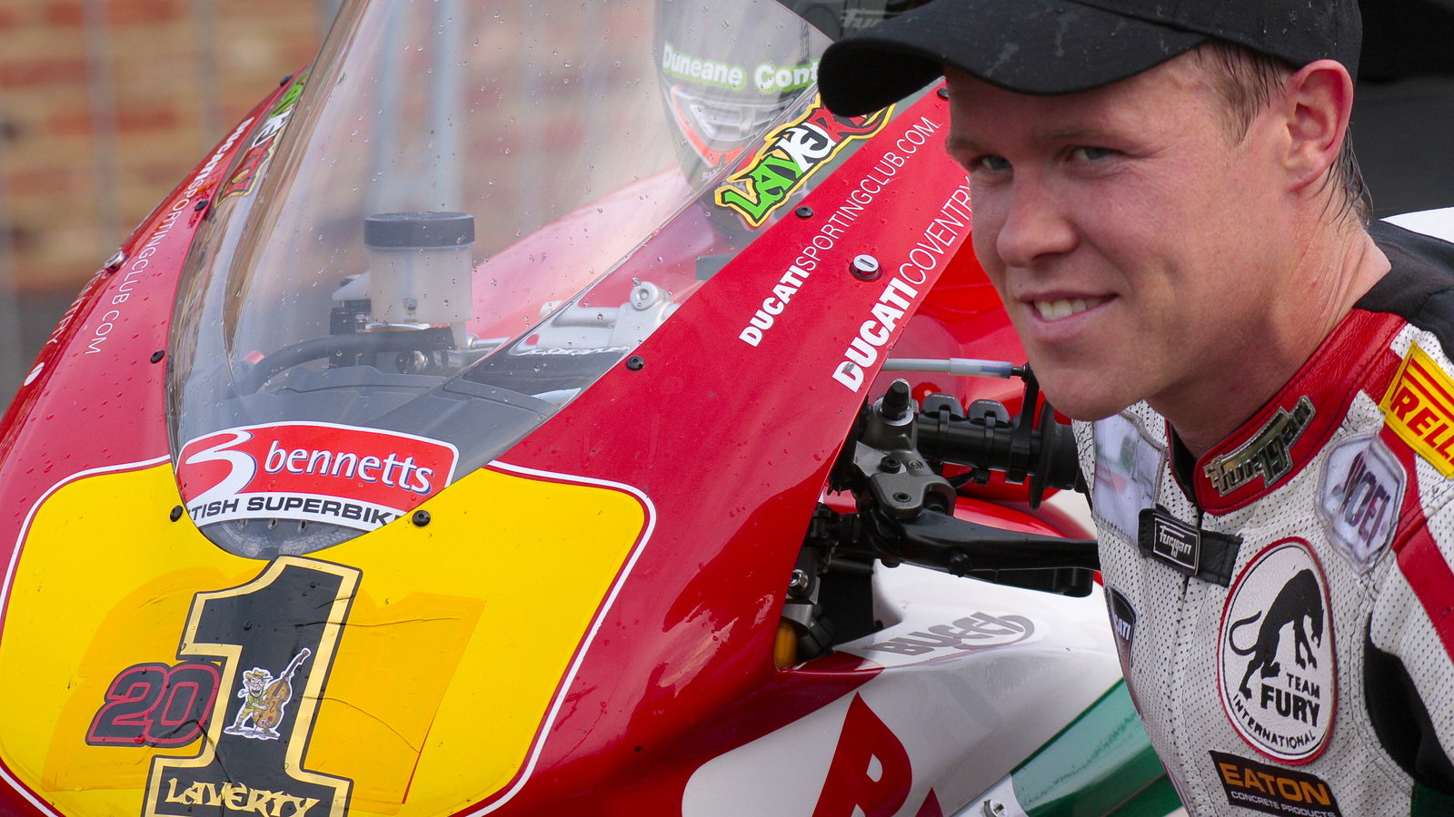 BSB Croft. Race 1. John Laverty 201. Buildbase NW 200 Ducati. Superbike Cup Winner.