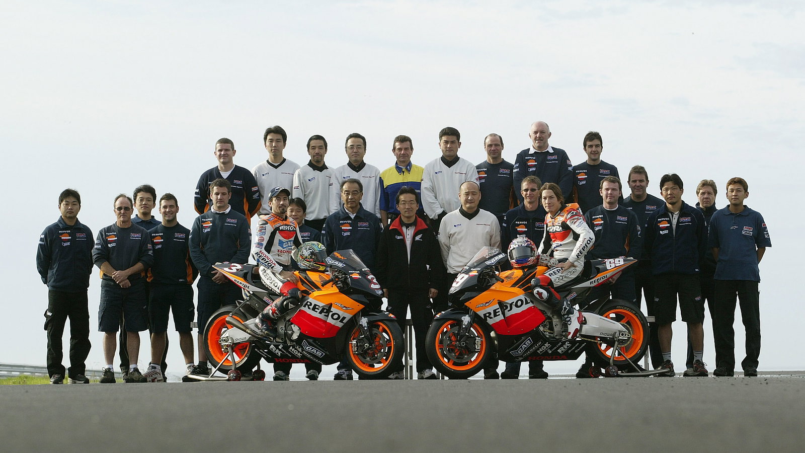 Repsol Honda Team 2005, Phillip Island MotoGP Test, 17-19th February, 2005
