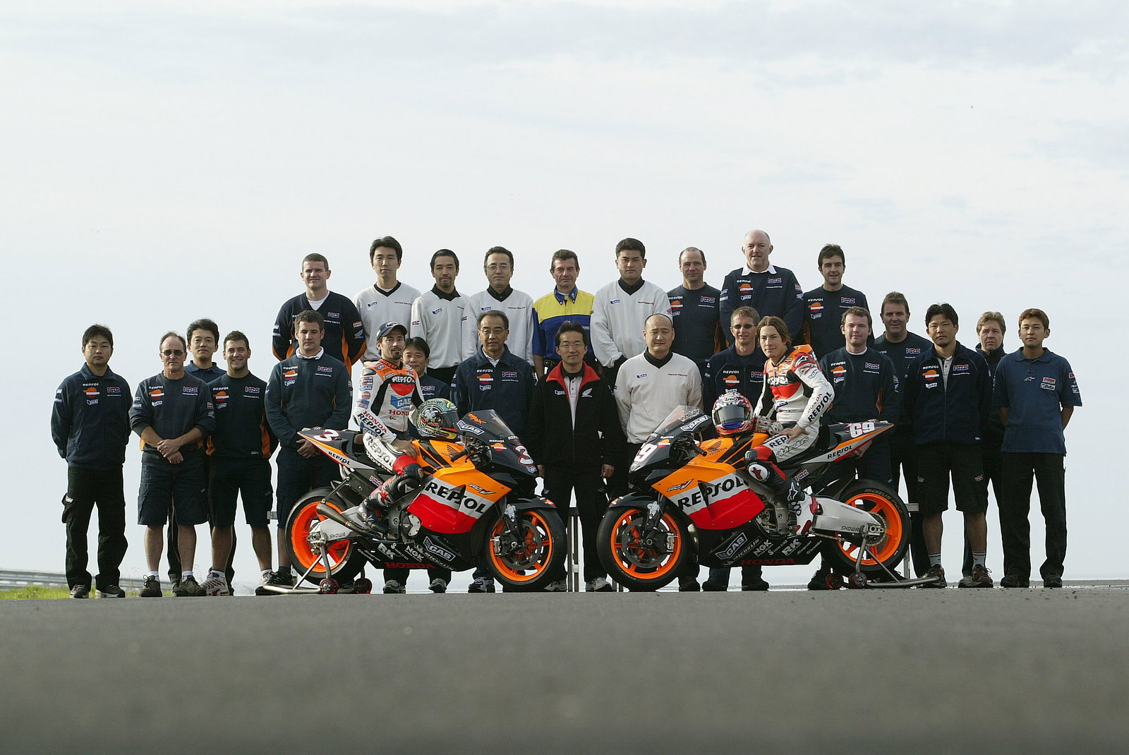 Repsol Honda Team 2005, Phillip Island MotoGP Test, 17-19th February, 2005
