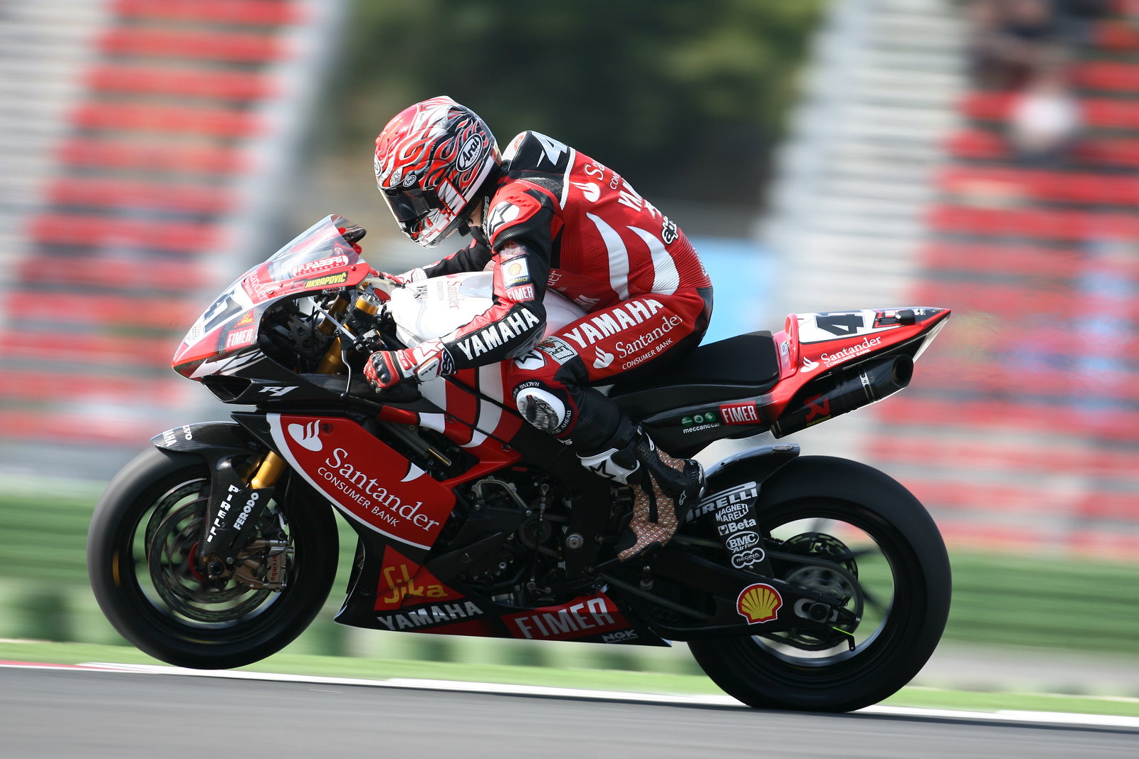 Haga, Vallelunga WSBK 2008