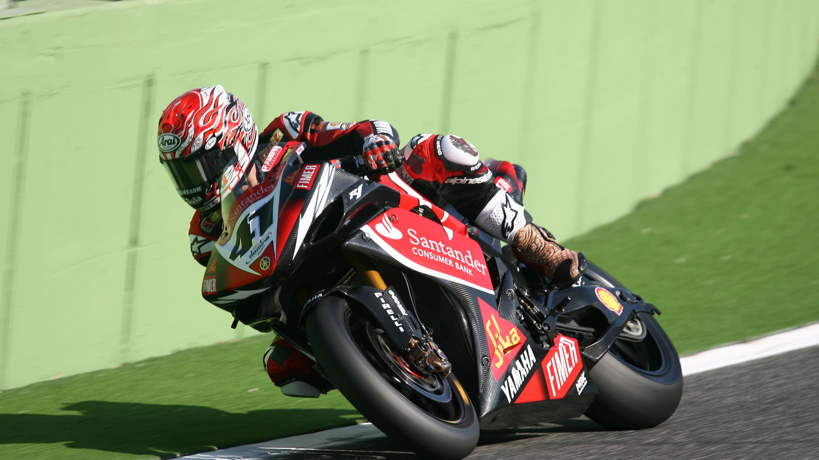 Haga, Vallelunga WSBK 2008