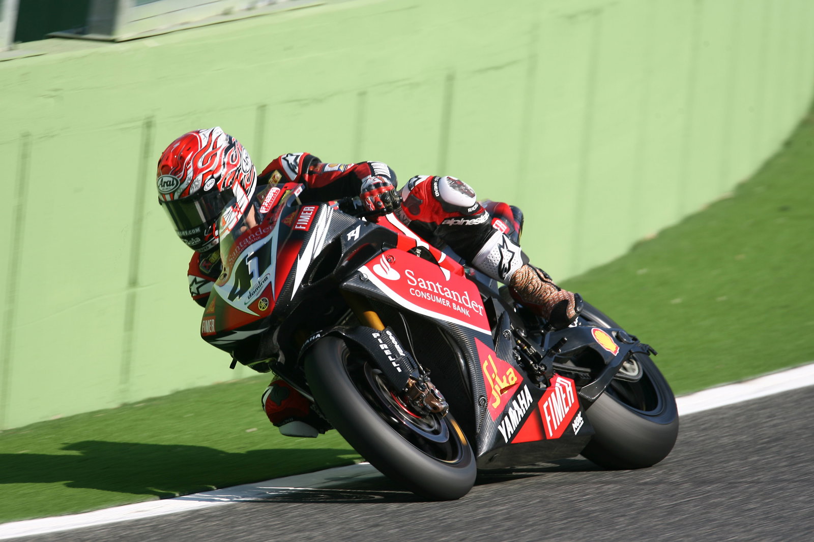 Haga, Vallelunga WSBK 2008