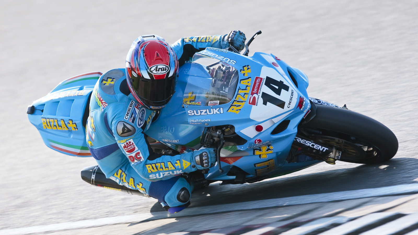 14. Atsushi Watanabe Rizla Suzuki, Suzuki GSX-R1000 K8