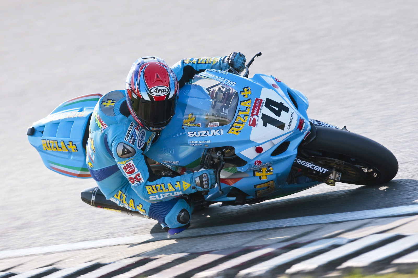14. Atsushi Watanabe Rizla Suzuki, Suzuki GSX-R1000 K8