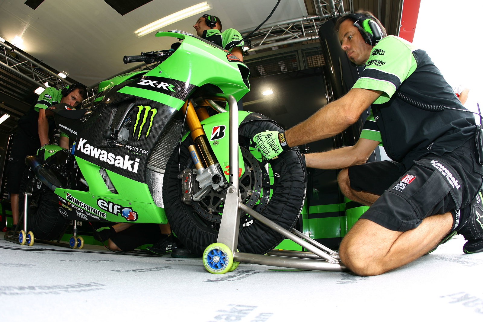 Kawasaki mechanics, Japanese MotoGP 2008